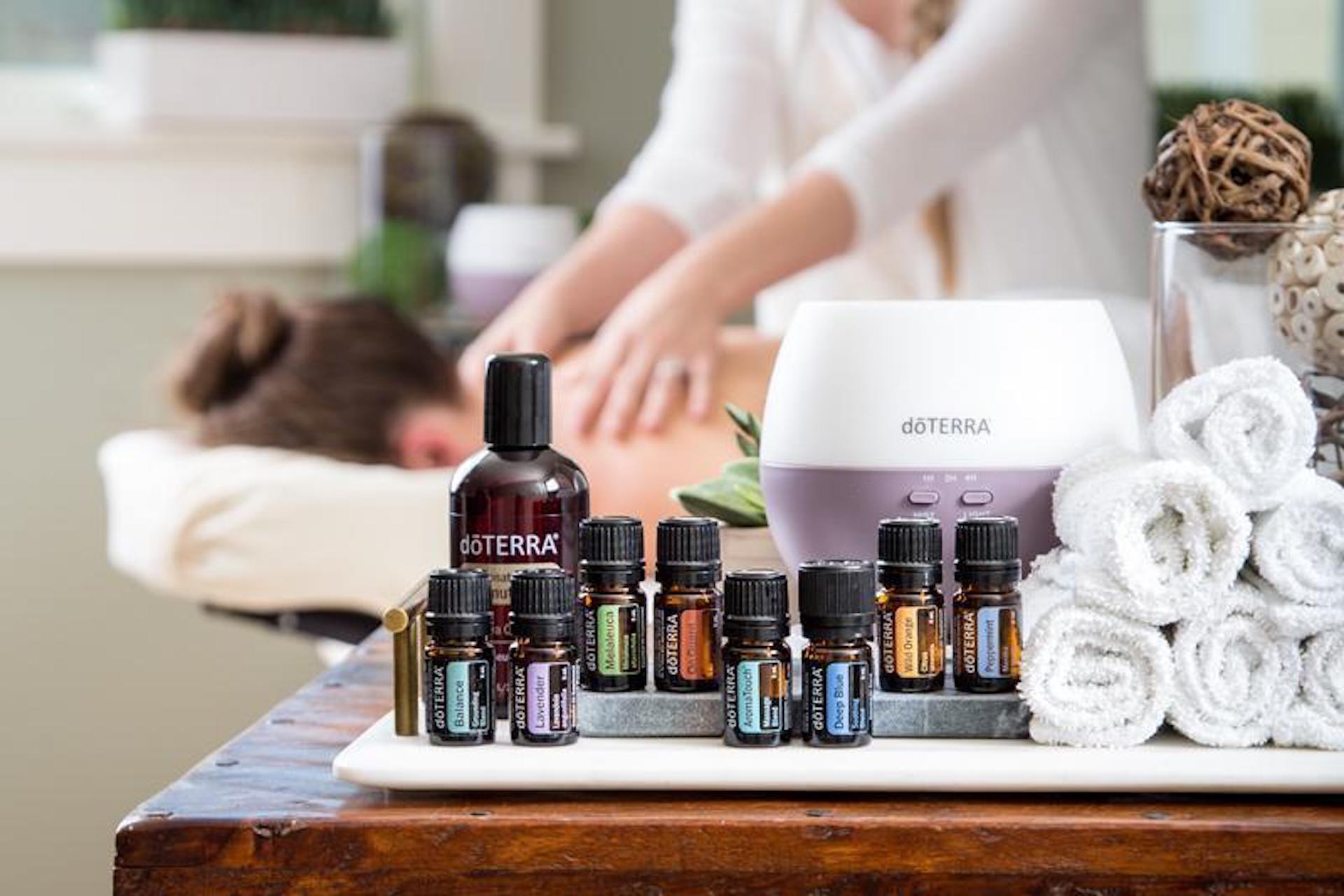 arome pour réflexologie et massage relaxant Valais